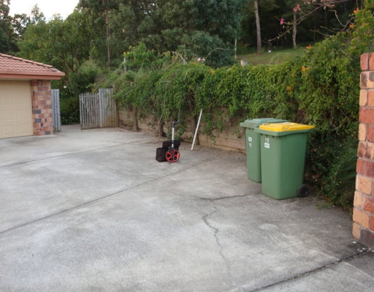 Termite damage to timber retaining walls