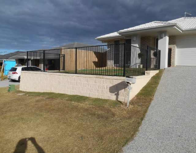 Heron Concrete Block Wall and BBQ Area Upgrade by Australian Retaining Walls