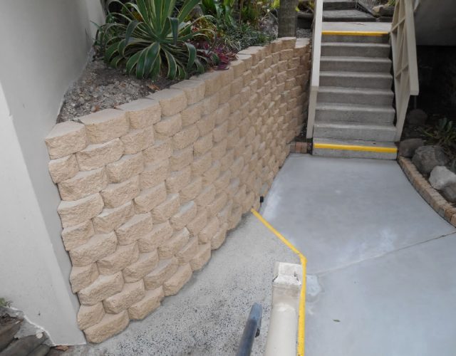 Windsor Concrete Block Wall Upgrade at Hillcrest Christian College