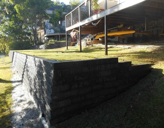 Concrete Retaining Wall Installation in Robina, Gold Coast – Gold Coast ...