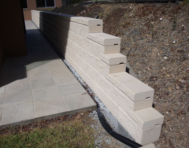 Heron Block Retaining Wall Transformation for Charity Home Raffle in ...