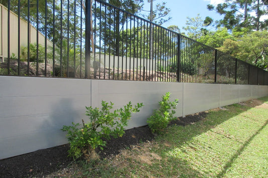 Composite Sleeper Retaining Wall
