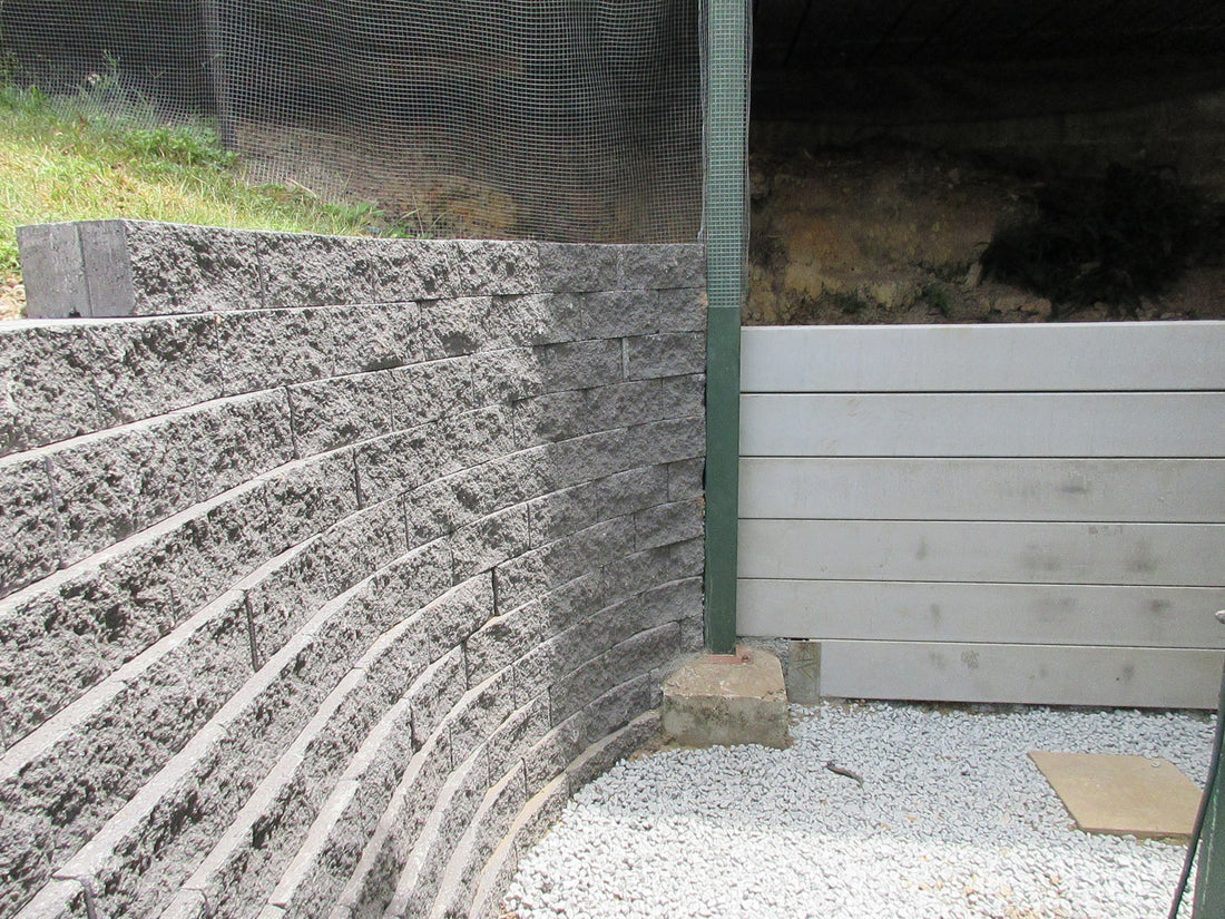 Concrete Retaining Wall in Worongary - Replacing Timber Sleeper Walls